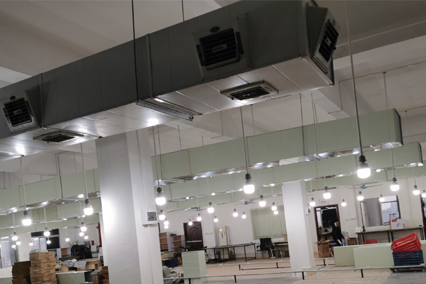 夏季粉塵多的化工車間怎么通風(fēng)降溫？