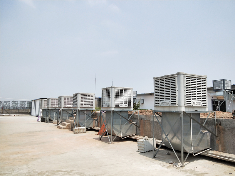 固定式環(huán)?？照{用在工廠制造車間通風降溫效果好嗎？