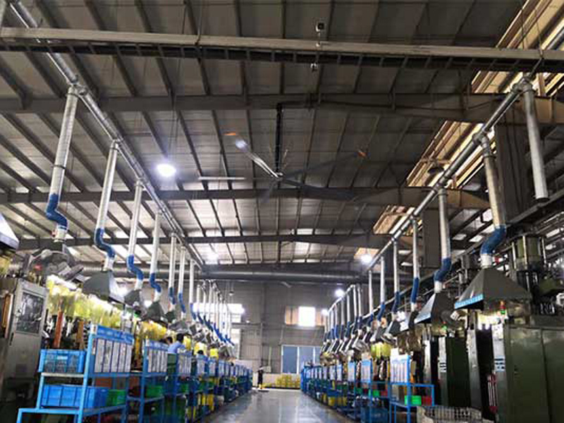 工業(yè)大吊扇風(fēng)量大，覆蓋廣，廣泛適用于大型商用場所
